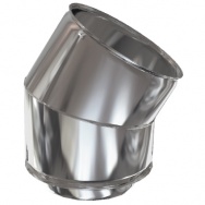 Codo Inox. D.P. 80/30º