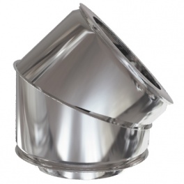 Codo Inox. D.P. 150/45º